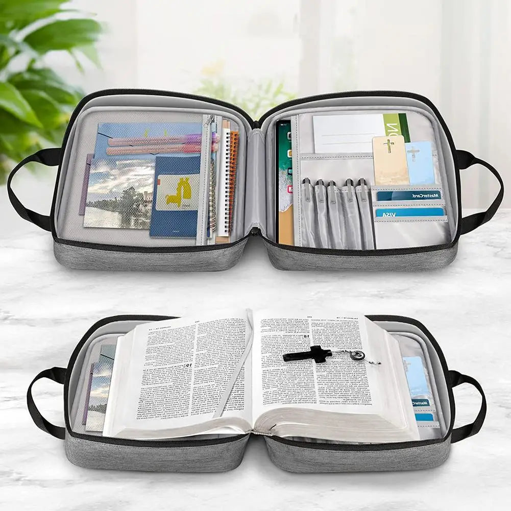 Large Bible Study Book Cover, Carrying Case.