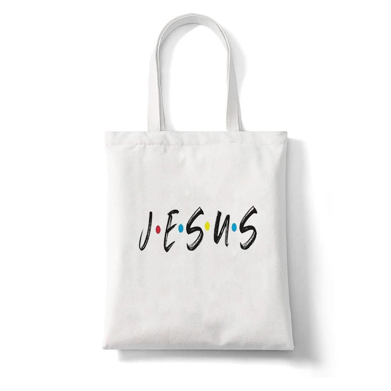 women's bag casual travel shopping religious gift Jesus is king