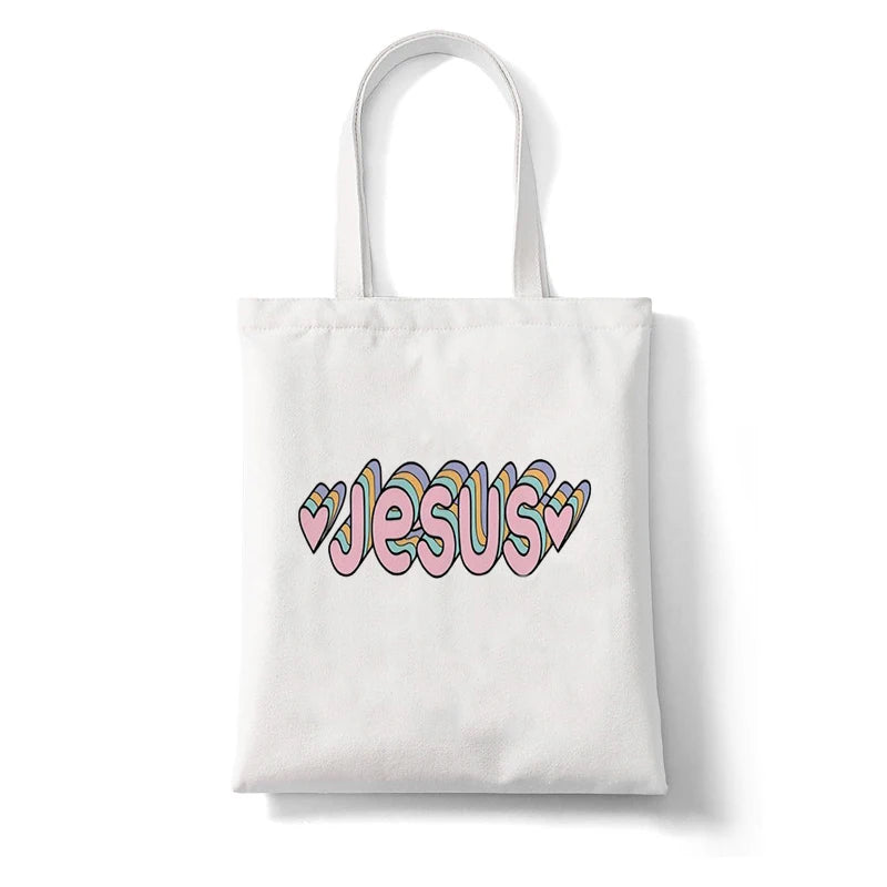 women's bag casual travel shopping religious gift Jesus is king