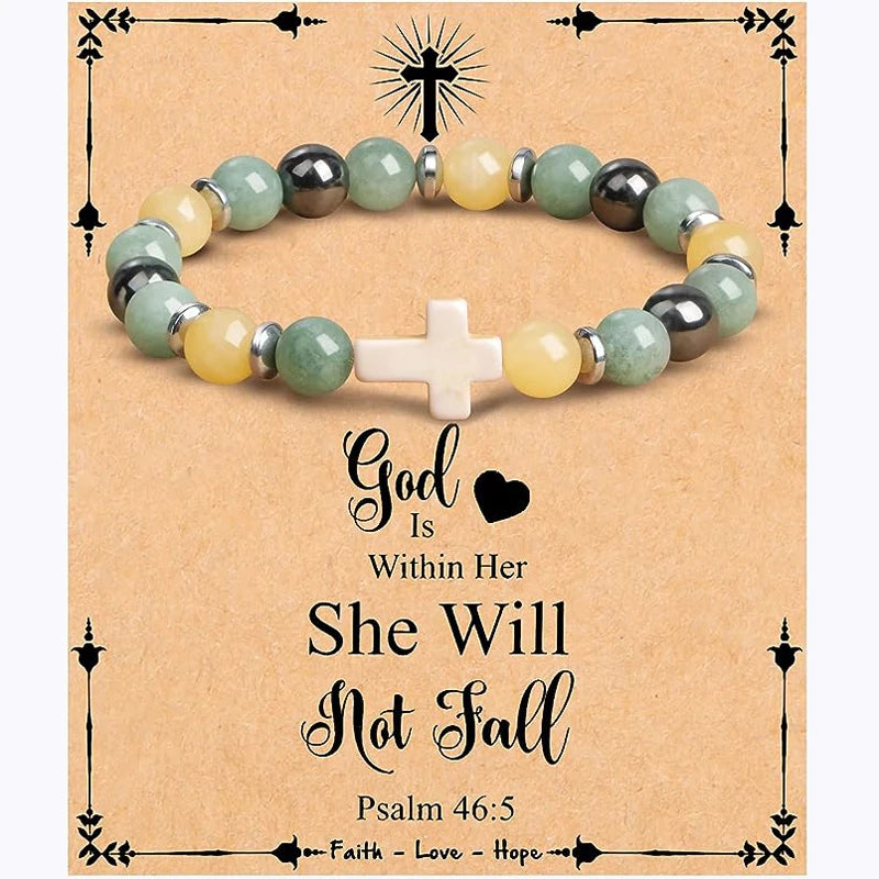 Cross Bracelet for Religious People Christian Gifts