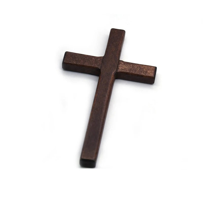 Christian Wooden Cross 12cm(4.7in) Hanging Wall Large Long Crucifix Two Color