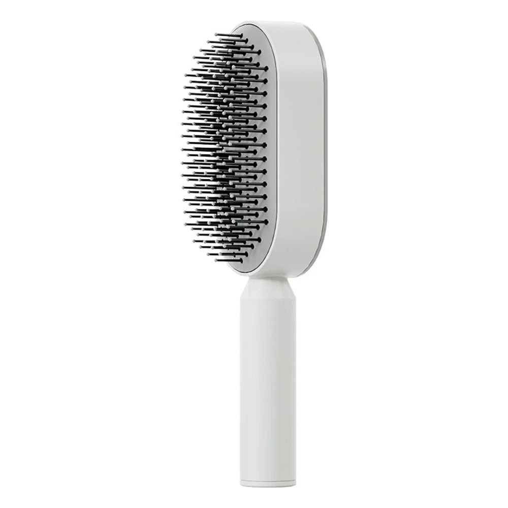 Self-cleaning hair brush, massage, household hair comb, anti-static hair brush, 3D air cushion, hair brushes, hair styling