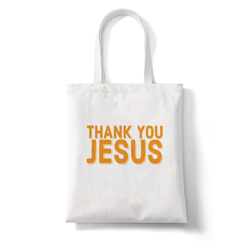 women's bag casual travel shopping religious gift Jesus is king