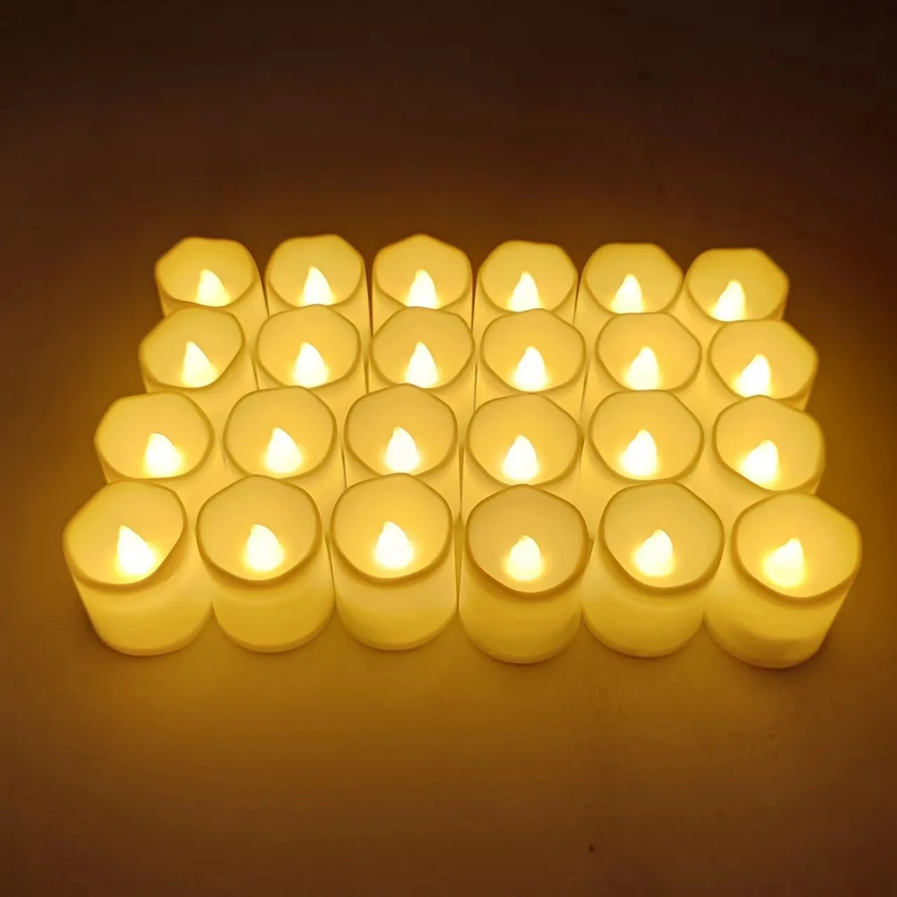 Creative Flameless LED Candle Wishing LED Tea Light Warm White Candle Flameless Christmas Decoration Candle Light