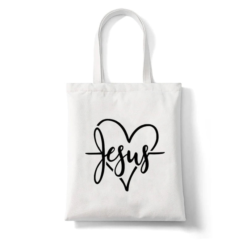 women's bag casual travel shopping religious gift Jesus is king