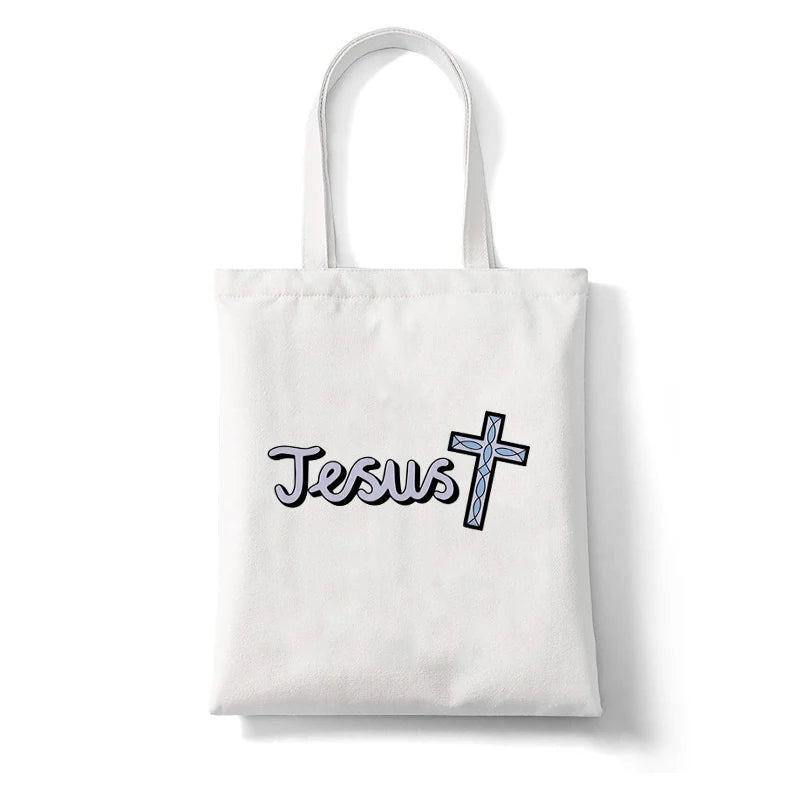 women's bag casual travel shopping religious gift Jesus is king