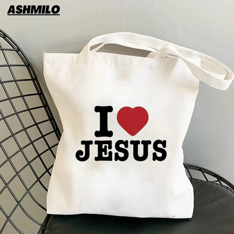 women's bag casual travel shopping religious gift Jesus is king