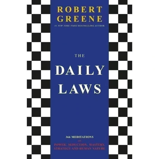 The Daily Laws 366 Meditations by Robert Greene English Book Information Draft