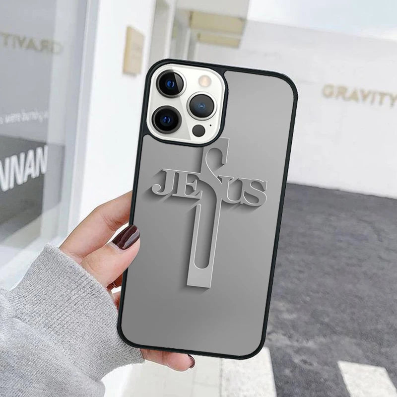 Faith Christian Religious Jesus Phone Case Cover For iPhone 15 16 11 13 14 Pro Max 12 mini Plus X XS Max XR