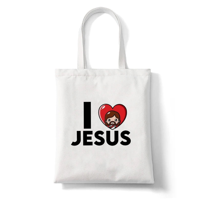 women's bag casual travel shopping religious gift Jesus is king