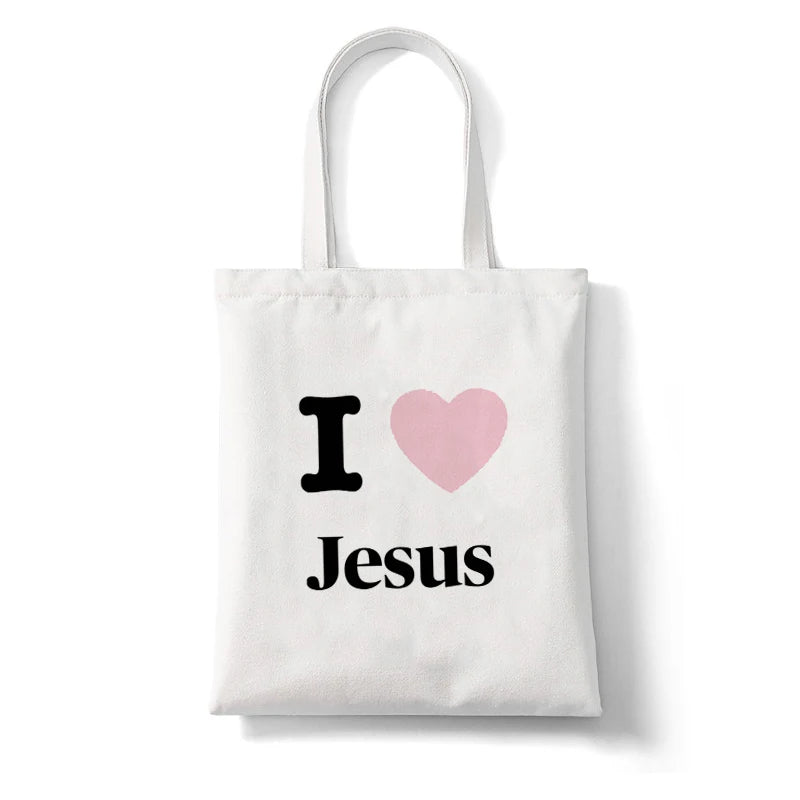 women's bag casual travel shopping religious gift Jesus is king