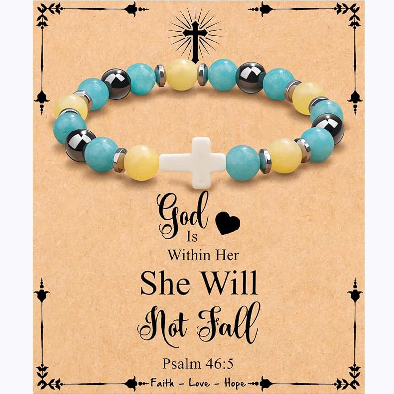 Cross Bracelet for Religious People Christian Gifts