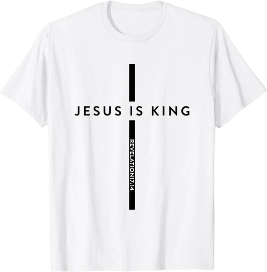 Jesus Is King Jesus Costume Adult Christian Men Women Kids T-Shirt  Streetwear