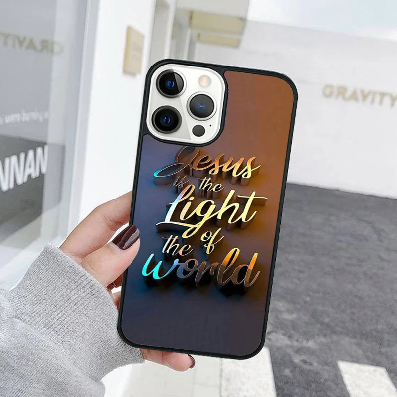 Faith Christian Religious Jesus Phone Case Cover For iPhone 15 16 11 13 14 Pro Max 12 mini Plus X XS Max XR