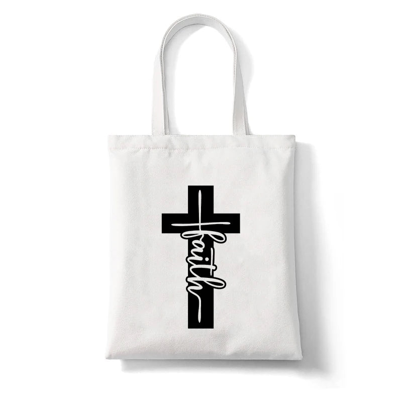 women's bag casual travel shopping religious gift Jesus is king